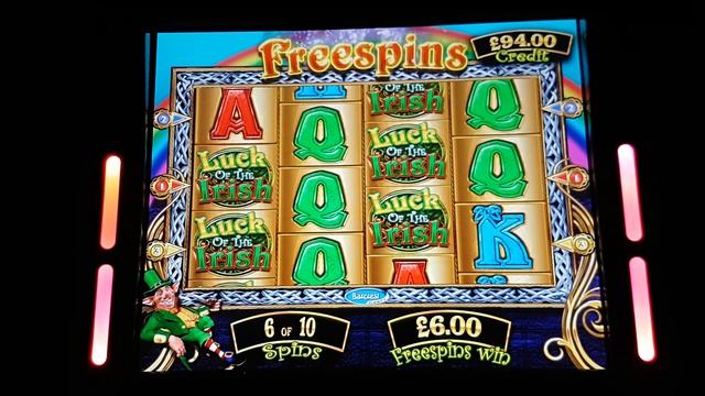 £70 jackpot Luck of the Irish смотреть онлайн