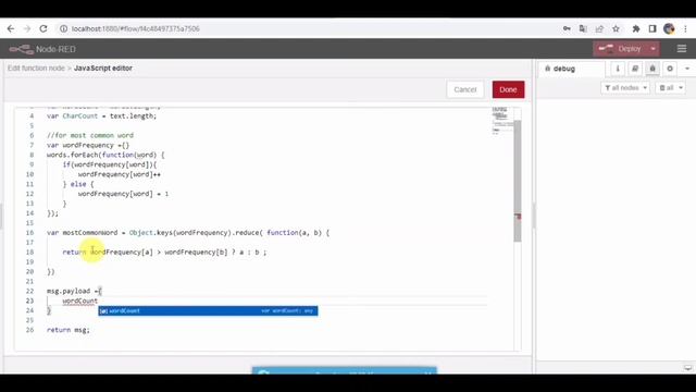 NodeRed | Automate The Data Analyser Using NodeRed смотреть онлайн