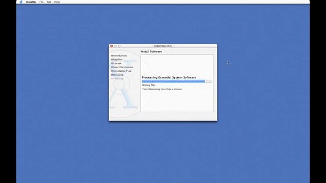 Mac OS X 10.1 Puma: Installation and first boot смотреть онлайн