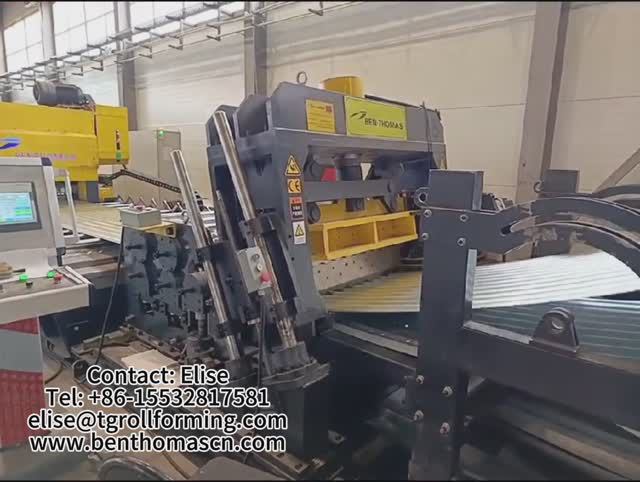 Автоматическая линия для изготовления профнастила | Оборудование для производства профнастила смотреть онлайн