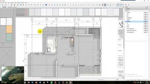 Layout Sketchup - Drawing Floor Plan - part 01