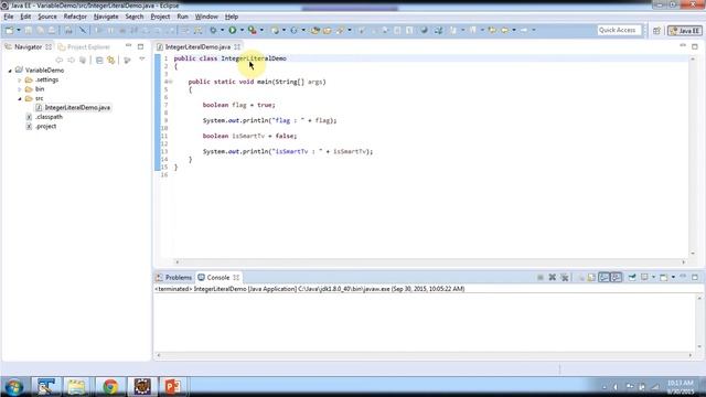 Java Boolean Literals | Java Tutorial смотреть онлайн