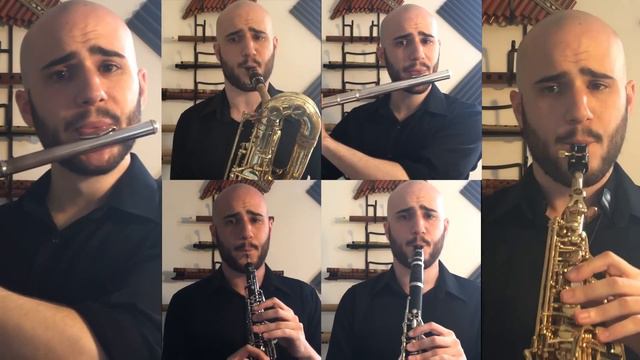 Lux Aurumque (Eric Whitacre) - Woodwinds Only смотреть онлайн