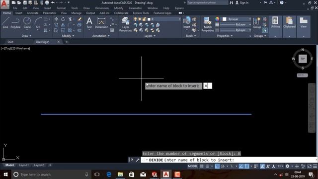 AutoCAD Divide & Measure Command In Hindi - With All Options - AutoCAD 2020 смотреть онлайн
