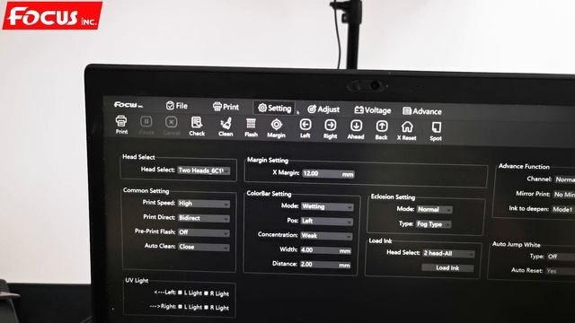 Tutorial video~12 Focus Nebula 42F DTF printer Installation Tutorial 12 Print head calibration смотреть онлайн