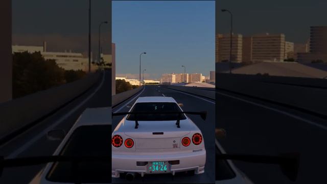 Nissan Skyline GT-R R34 V-SPEC Perf. 914BHP - Assetto Corsa VR - Shutoko Revival Project - RAW SOUN смотреть онлайн