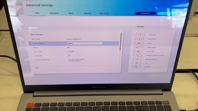 ASUS Vivobook S K3502Z - How To Enter Bios / UEFI & Boot Menu Options смотреть онлайн