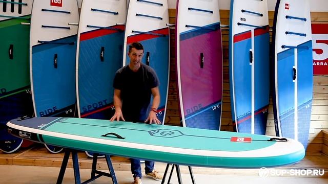 Обзор SUP Red Paddle 2021 Activ Yoga 10'8 на русском языке смотреть онлайн