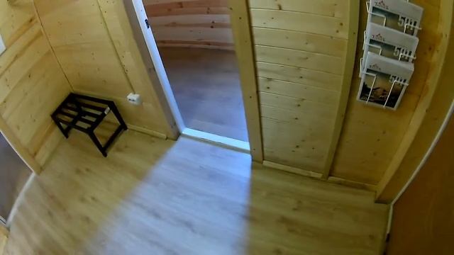 Как выглядит дом от компании Терем снаружи и внутри. Прогулка по выставке. смотреть онлайн