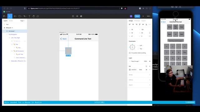 LIVE DESIGNING with Figma - Redesigning my iOS App iHog смотреть онлайн
