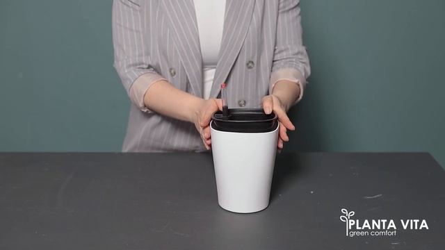 Какие бывают виды кашпо с автополивом? смотреть онлайн