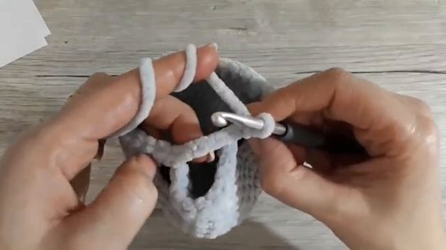 Ein gehäkelter Elefant nach Anleitung von Elena Schaglina смотреть онлайн