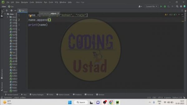 How to add list item in python list| Append list in python