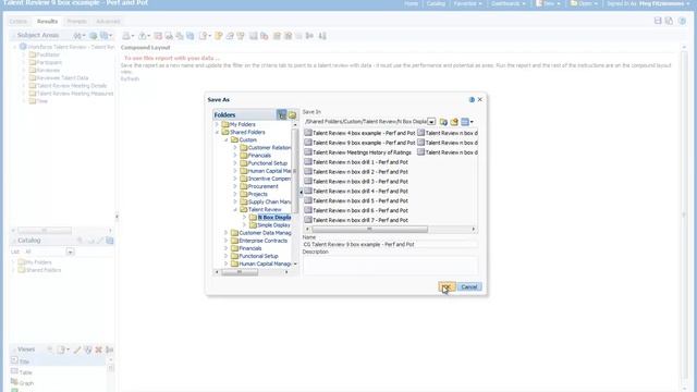 Talent Review Meeting - Sample OTBI Reports смотреть онлайн