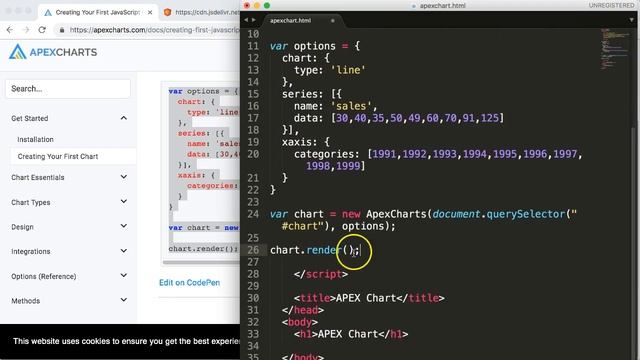 Introduction to APEXcharts JS [1/4] смотреть онлайн