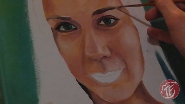 ? Портрет девушки маслом на холсте - процесс рисования смотреть онлайн