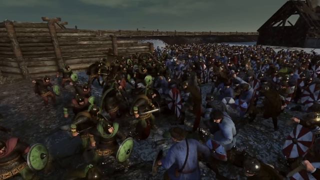 Total War: Attila - Danes Campaign #7 ~ Britain or Rome?! смотреть онлайн