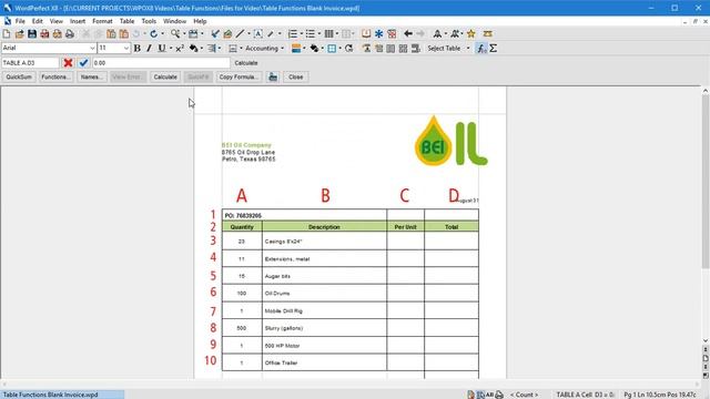 Using Table Functions to Calculate Automatically смотреть онлайн