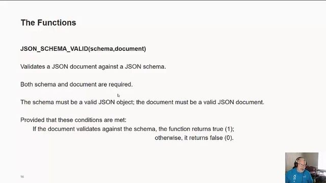 Dave Stokes - Oracle - Validating JSON - Percona Live 2021 смотреть онлайн