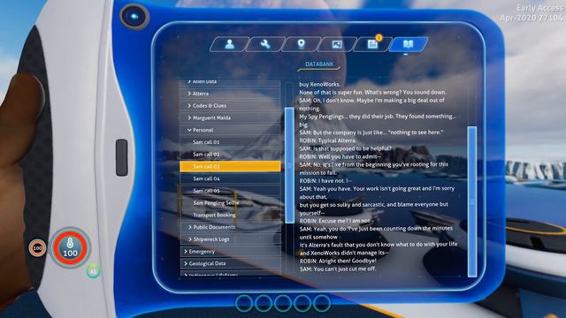 Subnautica Below Zero: Sam's New Voice Actress!