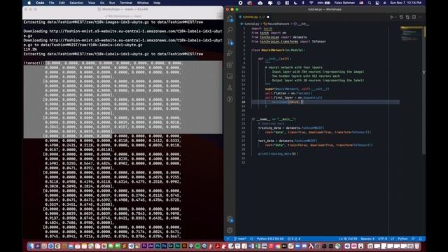 Coding the Neural Network Model | PyTorch Tutorial Part 2 | Yale Machine Learning смотреть онлайн