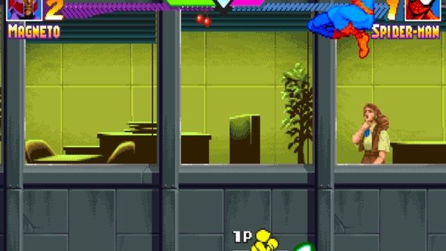 Marvel super heroes PS One смотреть онлайн