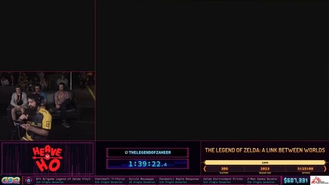 The Legend of Zelda: A Link Between Worlds by TheLegendofZaheer in 3:05:52 SGDQ2019 смотреть онлайн