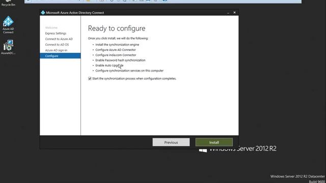 Configure Azure AD Connect Step-By-Step In Hindi ! Configure Azure AD Connect Hybrid Setup practica смотреть онлайн