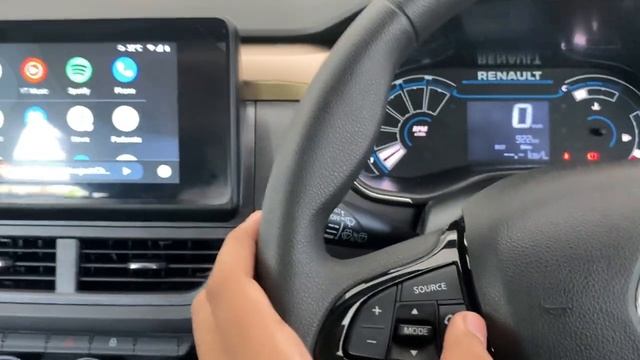 Google assistance Voice Command in Renault kiger!!!! / how to access google assistant in car смотреть онлайн