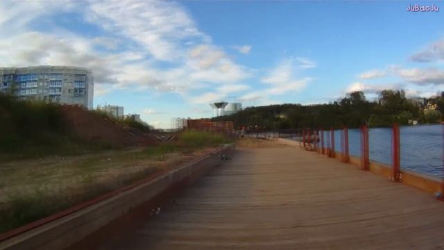 Набережная-Павшинская пойма Красногорье DeLuxe на велосипеде