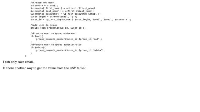 Wordpress: Import user data using CSV смотреть онлайн