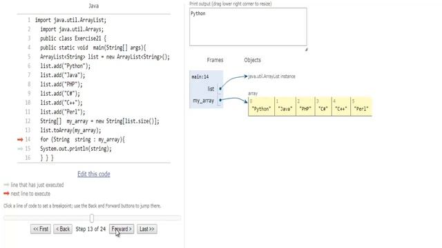 w3resource.com: Java Array Exercise-21 смотреть онлайн