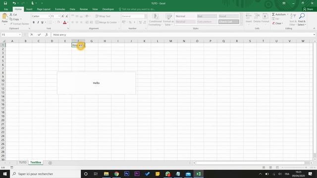 Excel 14 : Link Textbox to a Cell смотреть онлайн