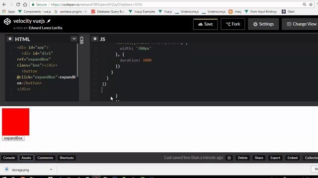 Velocity js Vuejs смотреть онлайн