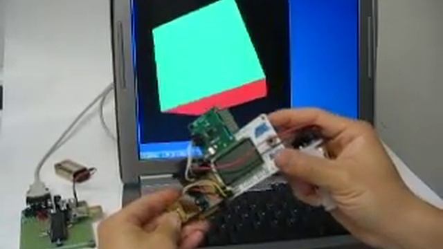 Tapper Demo_Wireless Tilt Detection With 3-D Rendering смотреть онлайн