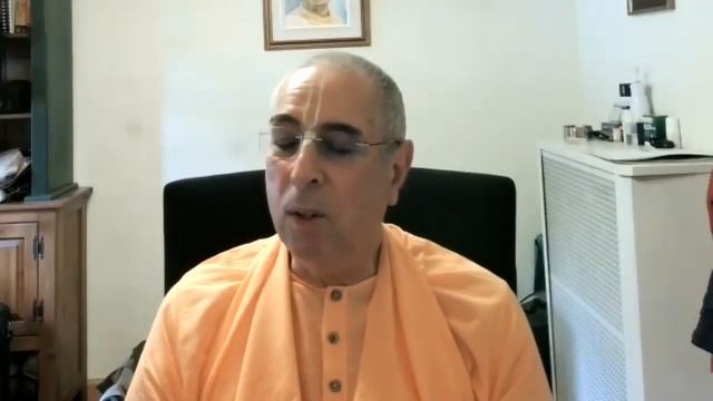 Встреча с Е.С. Ниранджаной Свами на вебинаре "Вайшнава-сева" (Meeting with H.H. Niranjana Swami) смотреть онлайн