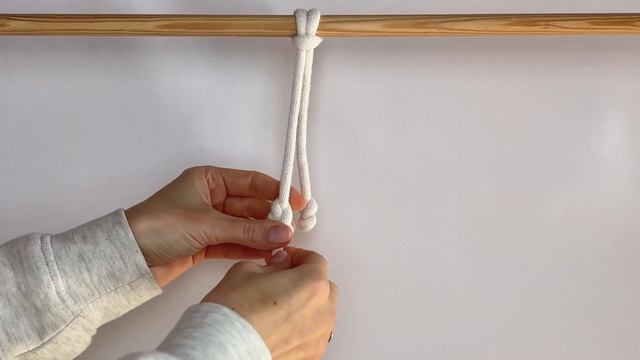 DIY Macrame: End Knots / How to finish your hanging cords / Macrame Tutorial смотреть онлайн