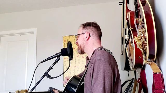 'Here Comes the Sun' Covid quarantine cover! Epiphone SJ200 & Fishman Loudbox. смотреть онлайн