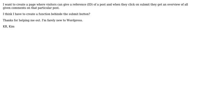 Wordpress: Function to get a list of all comments on 1 post смотреть онлайн