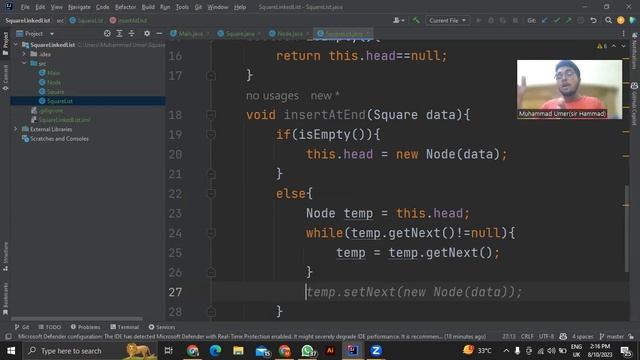 Square Linked List | Square Class | Java Assignment | Custom List | CodeWorld смотреть онлайн