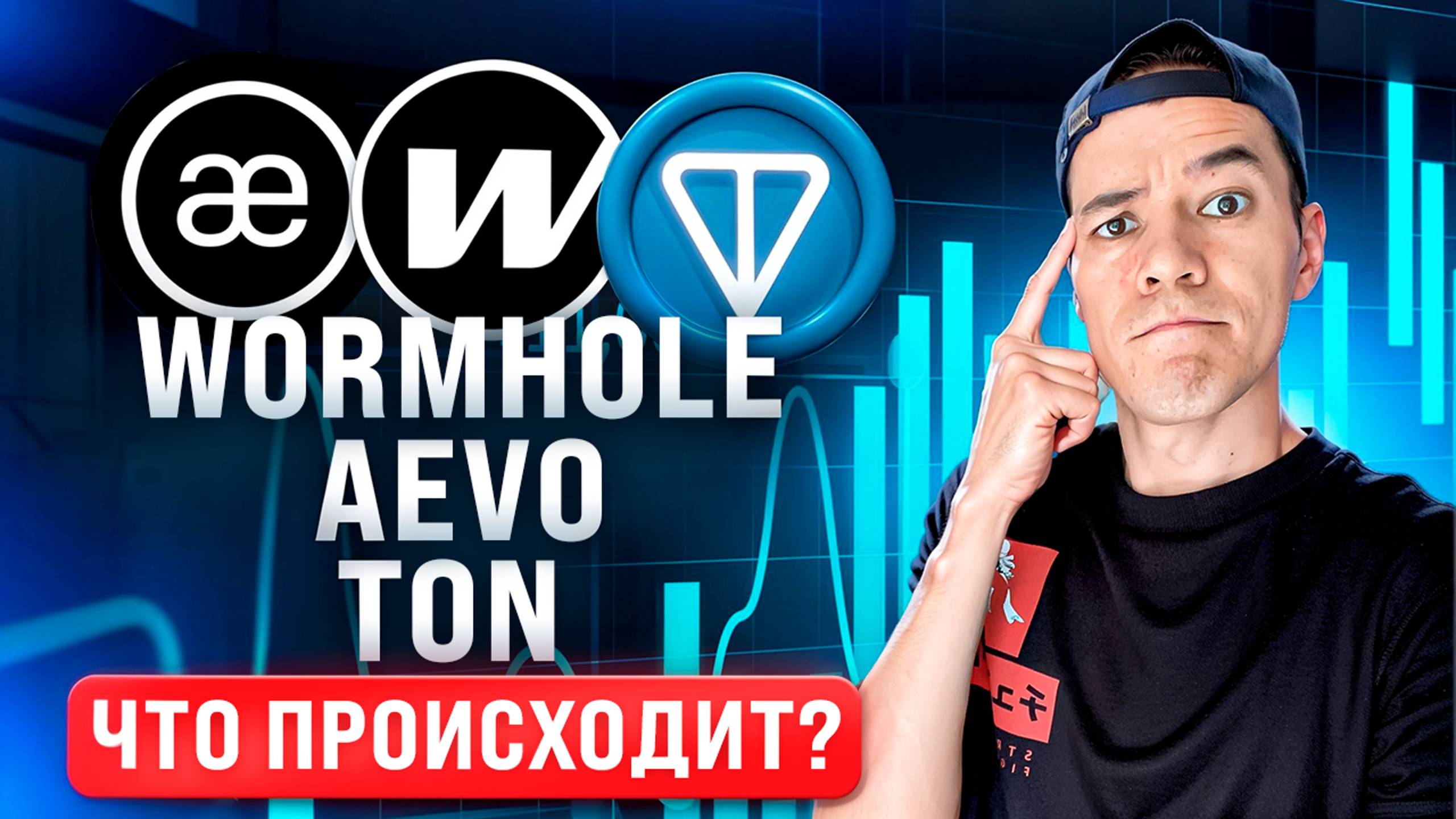 Что происходит с Wormhole, Aevo и TON? | Цели по монетам.