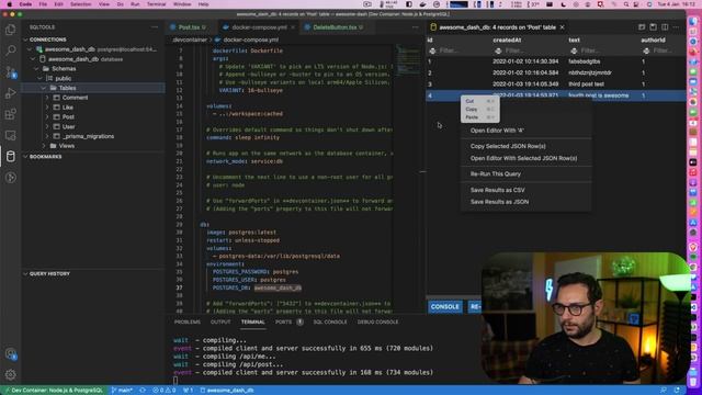 NextJS ChakraUI Prisma Social Dashboard | Episode 6 смотреть онлайн