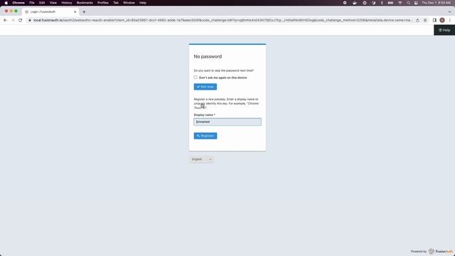 WebAuthn: The Re-authentication Workflow