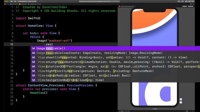 SwiftUI: How to resize an Image — in 60 seconds | iOS смотреть онлайн