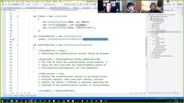 Episode 15: Cookie Authentication in ASP.NET Core смотреть онлайн