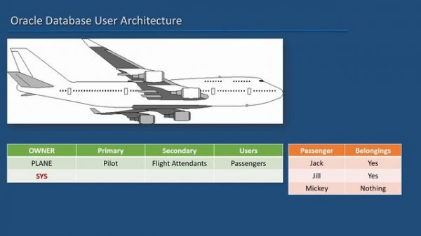 Oracle SQL Developer Tutorial For Beginners  19 - Oracle Database User Architecture