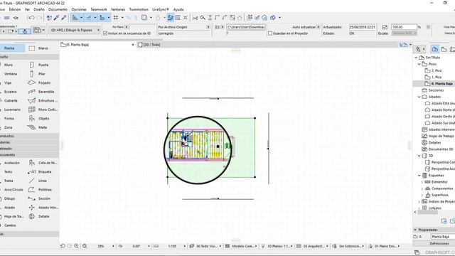 IMPORTAR MODELO AUTOCAD- ARCHICAD 22 смотреть онлайн