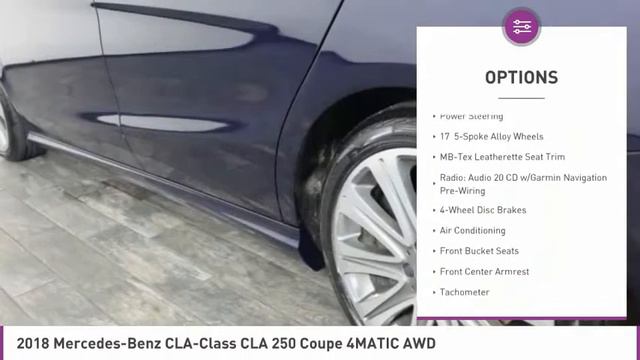 2018 Mercedes-Benz CLA-Class C339302 смотреть онлайн