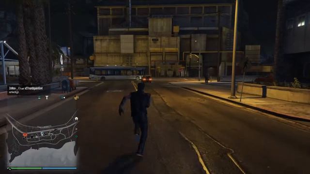 Ghost bus in GTA V. December Update 2019