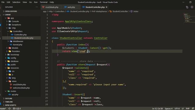#2 Laravel 8 read all data from database смотреть онлайн